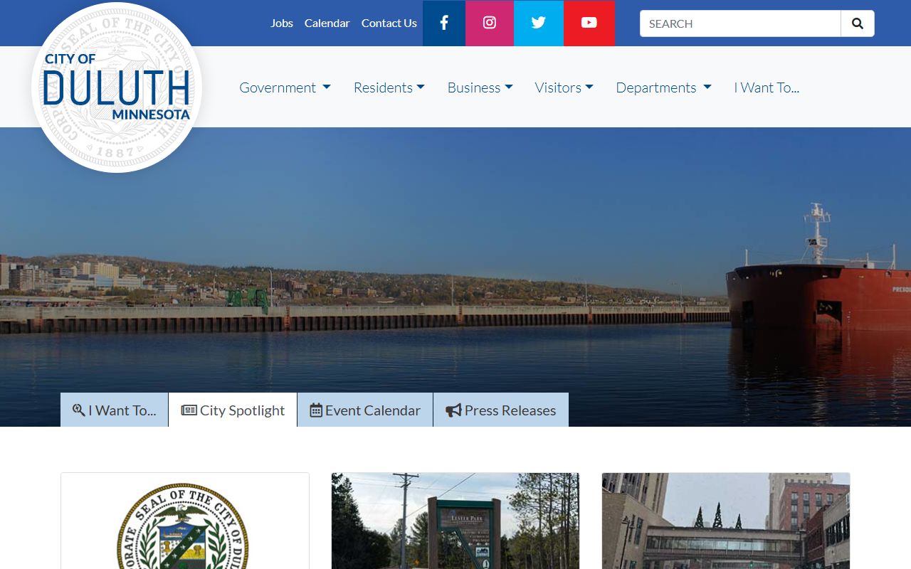 Duluth Minnesota public records official city website