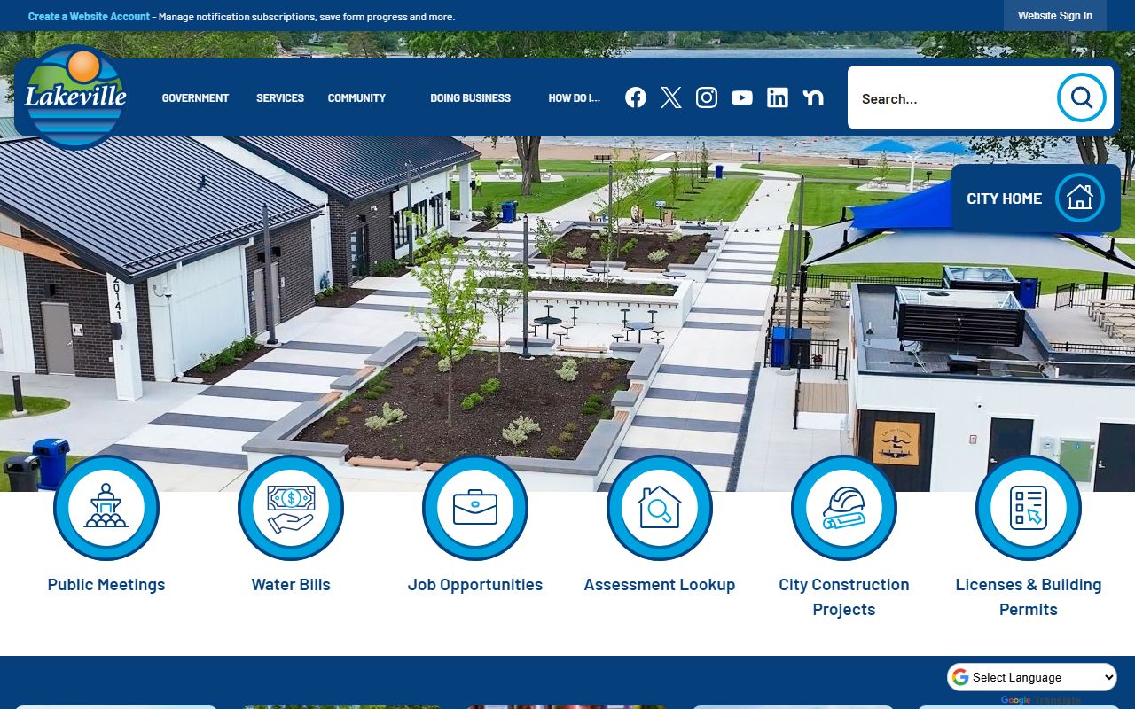 Lakeville Minnesota public records official city website