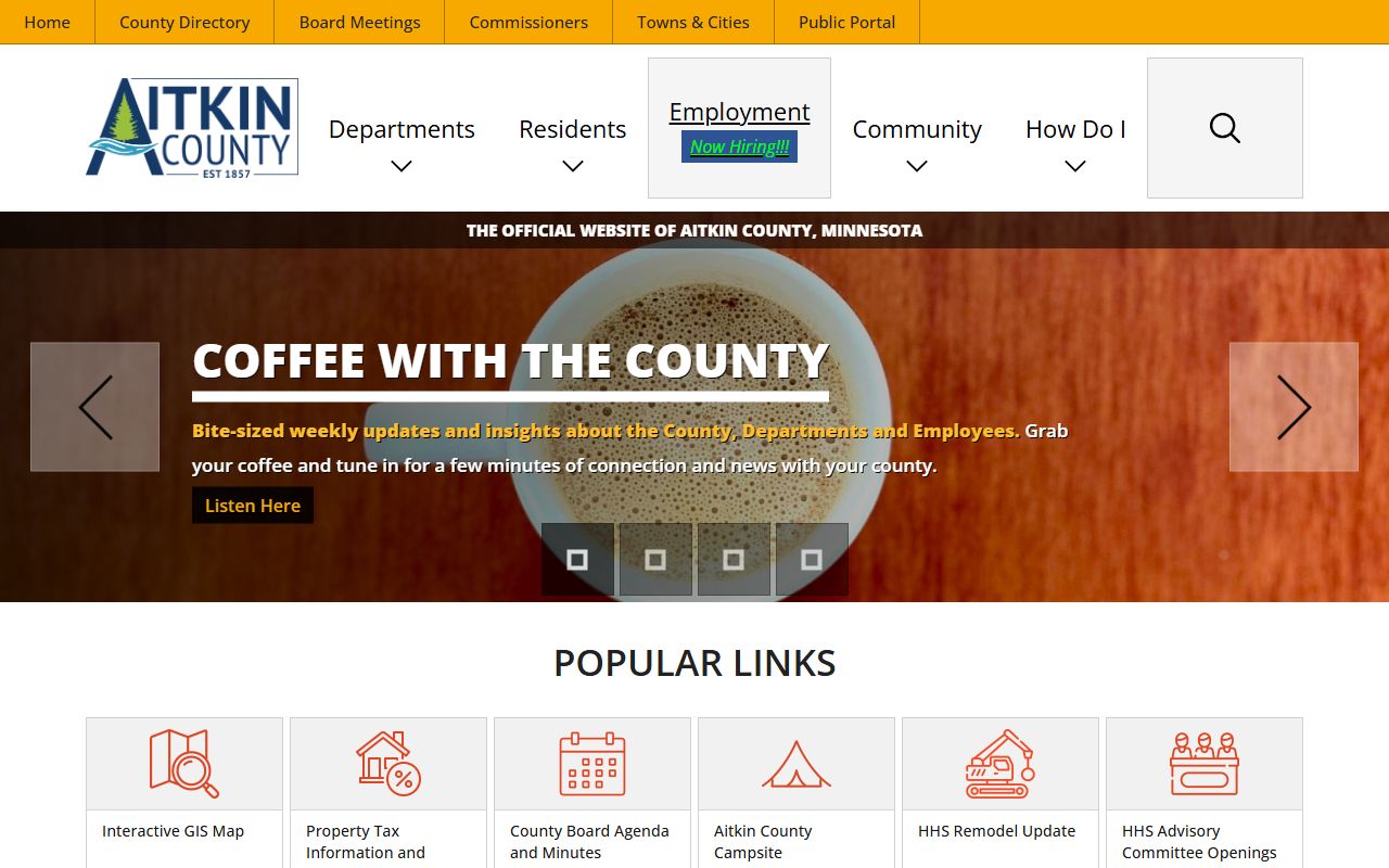 Aitkin County Minnesota public records official county website