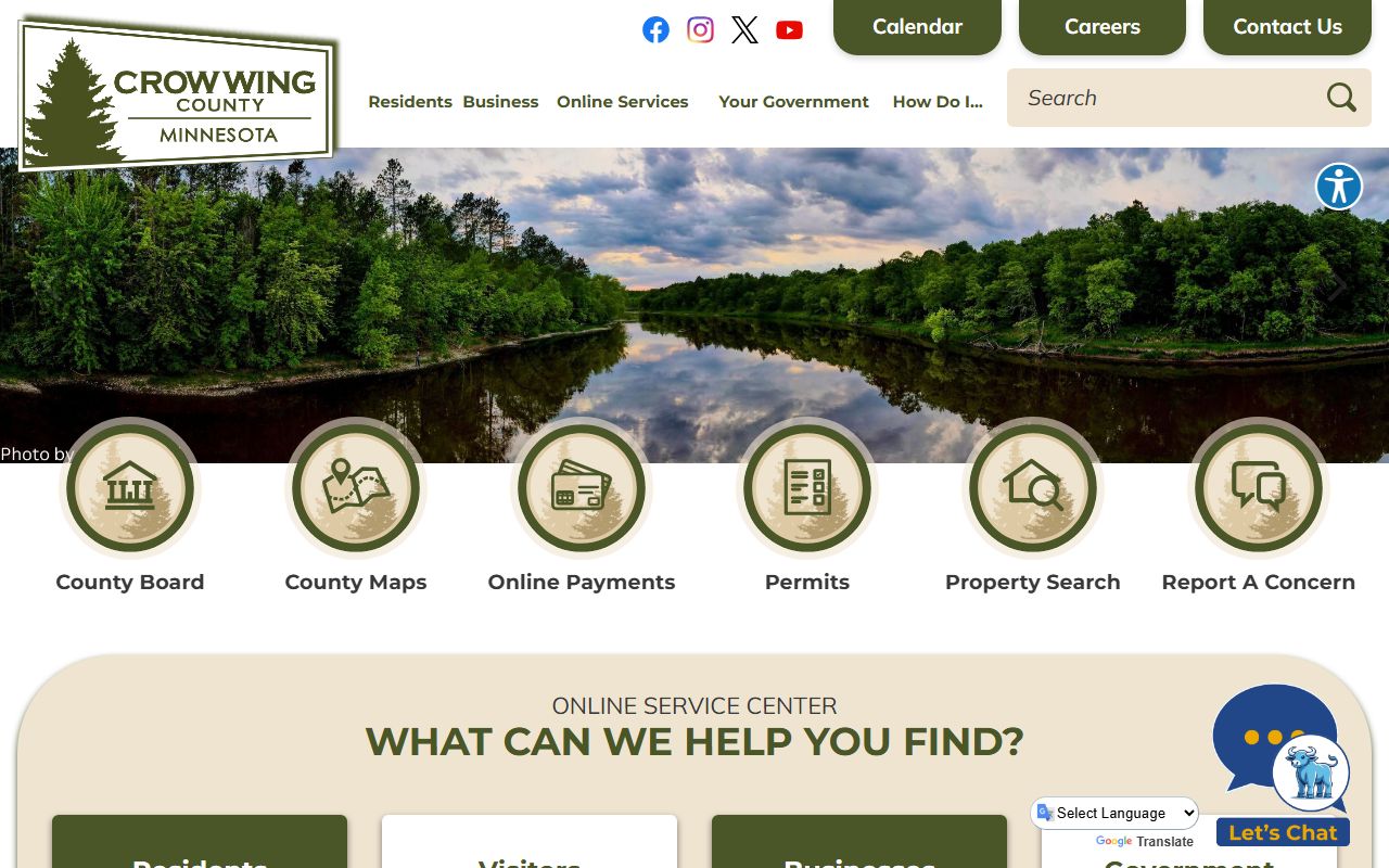 Crow Wing County Minnesota public records official county website