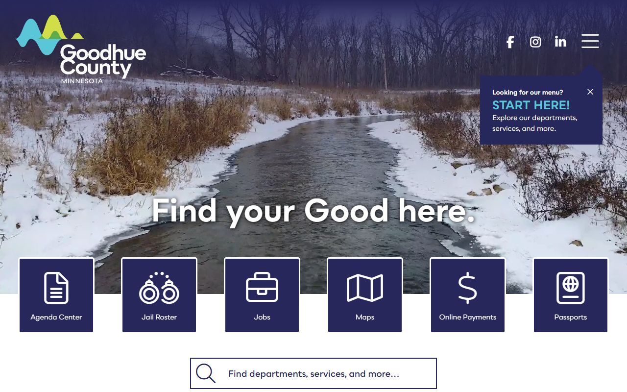 Goodhue County Minnesota public records official county website