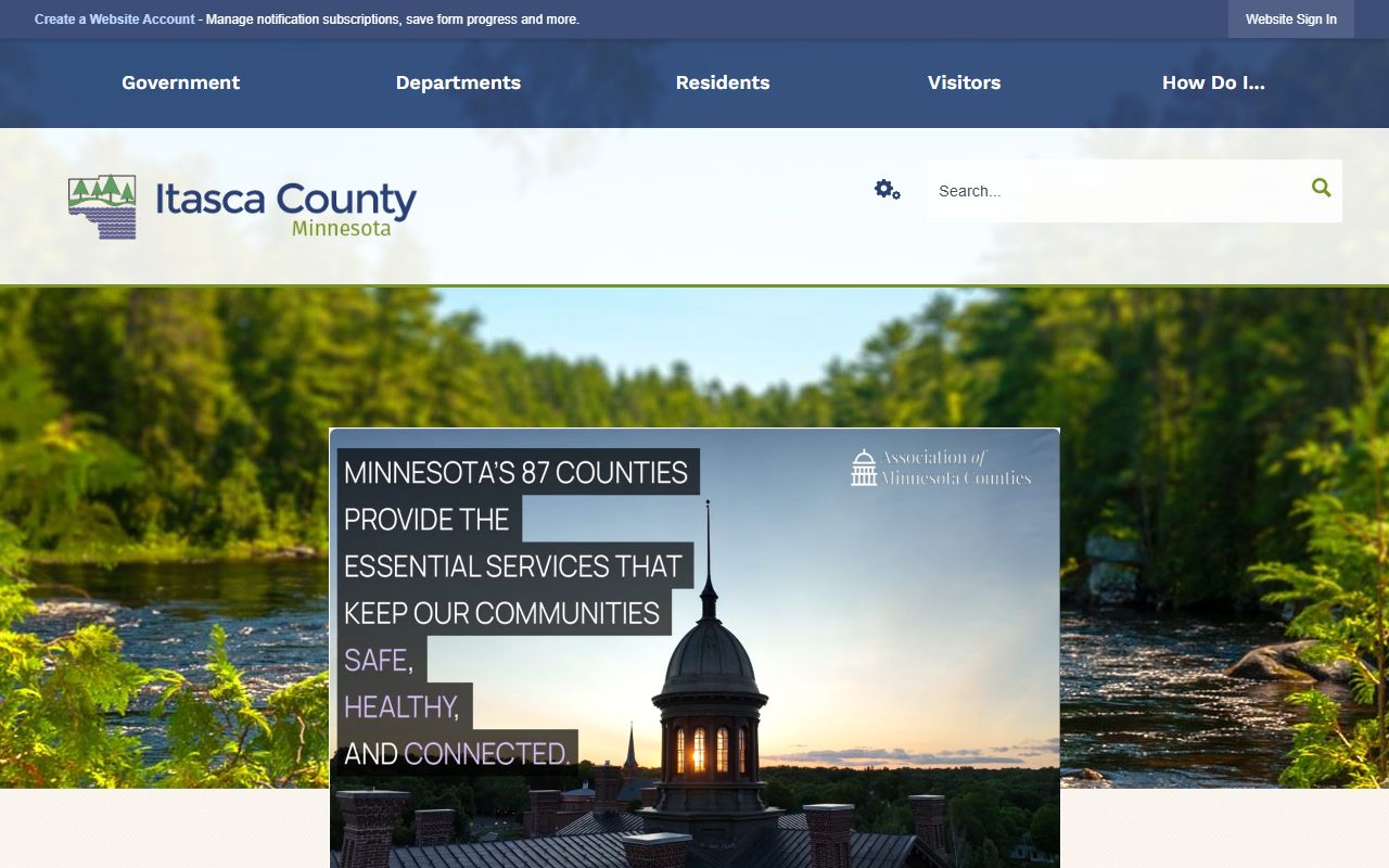 Itasca County Minnesota public records official county website