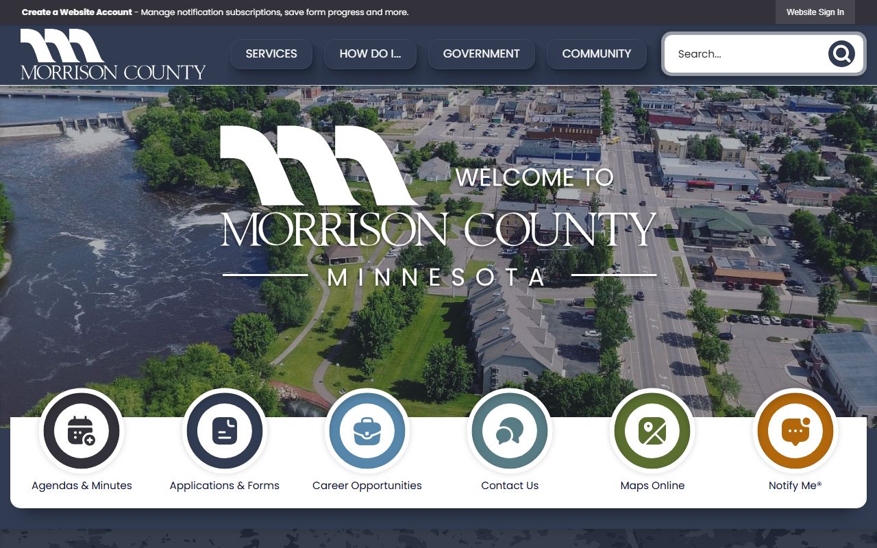 Morrison County Minnesota public records official county website