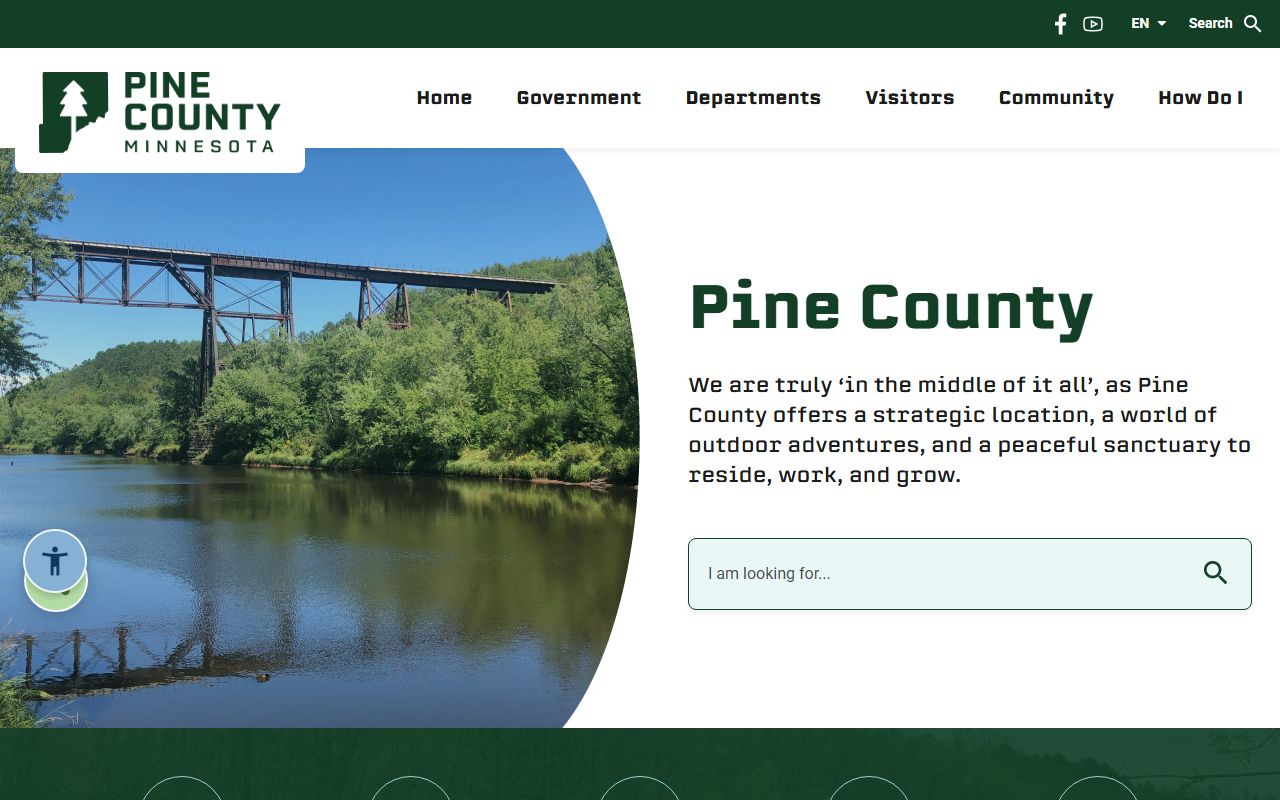 Pine County Minnesota public records official county website