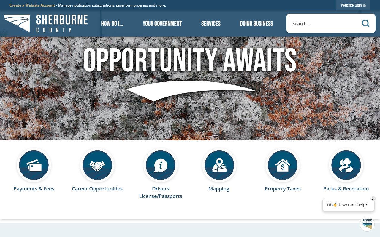 Sherburne County Minnesota public records county portal